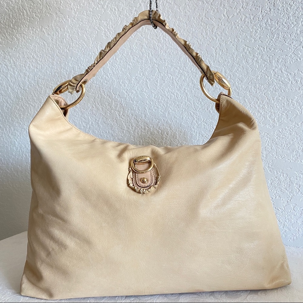 Gucci beige Sabrina Hobo Bag
